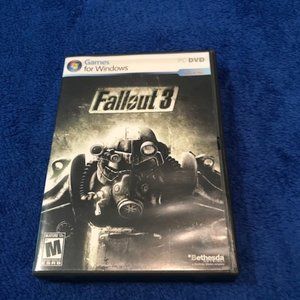 Fallout 3 For Windows PC DVD Rated M 🎮🕹🧨